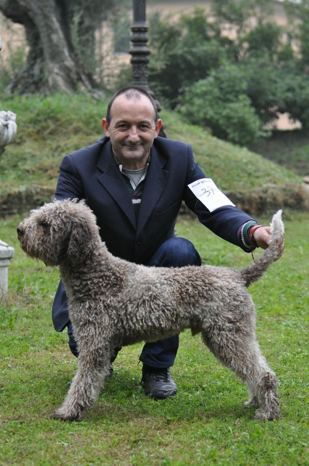 Oso mit seinem Züchter Marcello Petricciuolo 2012